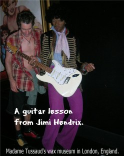 Jimi could have taught me a thing or two, but I'm not quite THAT old!
